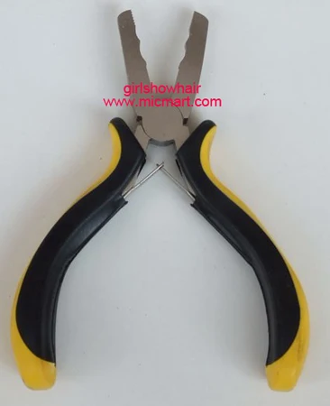 

1pc Hair Extensions Multi-Function Pliers tools Orange and black Handle plier