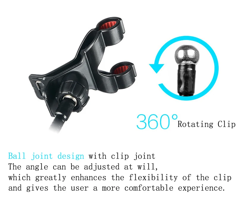 Регулируемая Настольная двойная Гибкая трубчатая подставка с держателем для телефона и зажимом для микрофона набор зажимов для телефона фотография в живую