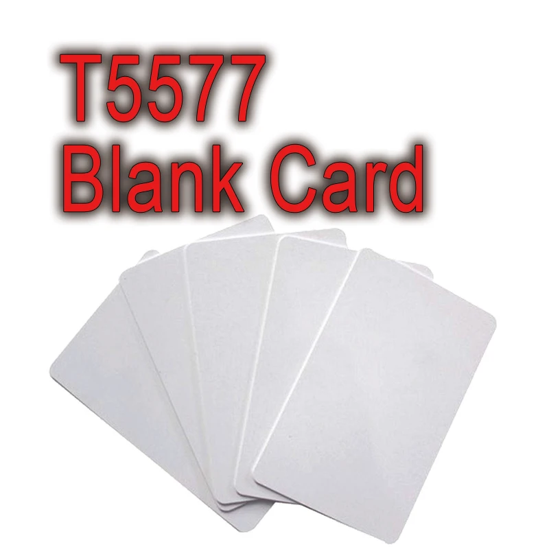 

10pcs t57 t5577 t5567 copy clone blank card rewrite writable 125khz tag smart key copier cloner duplicator keychain id keyfob
