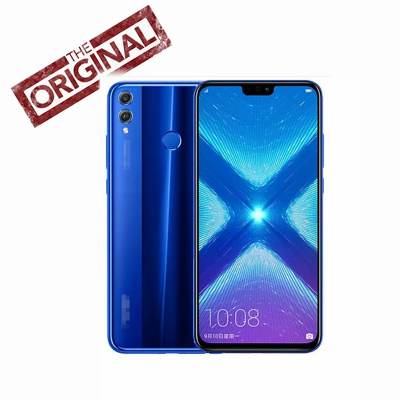 

Global Firmware Honor 8X Mobile Phone 6.5 inch Screen 3750mAh Battery Android 8.1 Dual Back 20MP Camera Smartphone