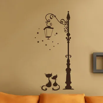 Cute Cat Fashion Lamp Post 1