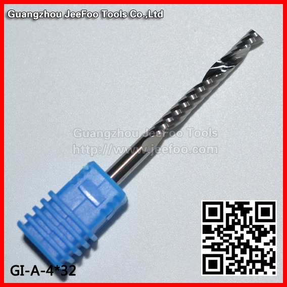 

4*32 Single Flute Sprial Bit /computer carving knife / engraving tools A series