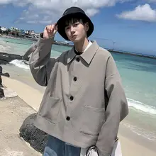 Новая мужская Корейская версия небольшой сломанной сетки демисезонная куртка жилет костюм свободный kingsman умный Повседневный