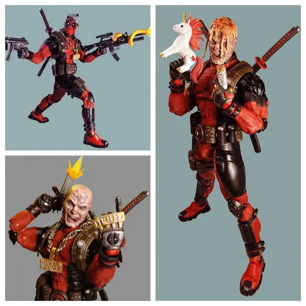 

45cm NECA 1/4 Scale Ultimate Deadpool Action Figures Marvel Hero Deadpool PVC Figure Collectable Model Toy