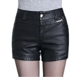High waist shorts Women's Plus size leather shorts 2017 Autumn PU leathe Slim fit shorts Ladies Skinny Leatherwear shorts Girls High waist shorts Women's Plus size leather shorts 2017 Autumn PU leathe Slim fit shorts Ladies Skinny Leatherwear shorts Girls