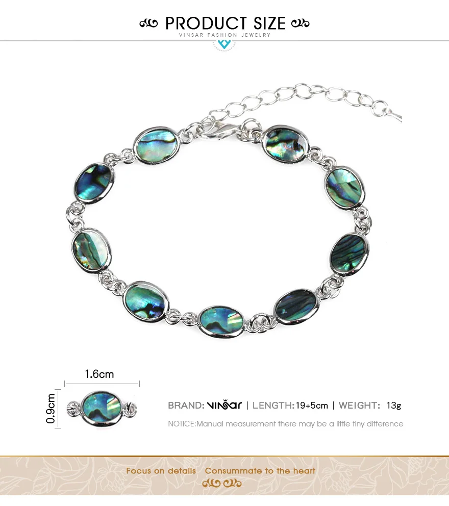 Oval shell bracelet (7)