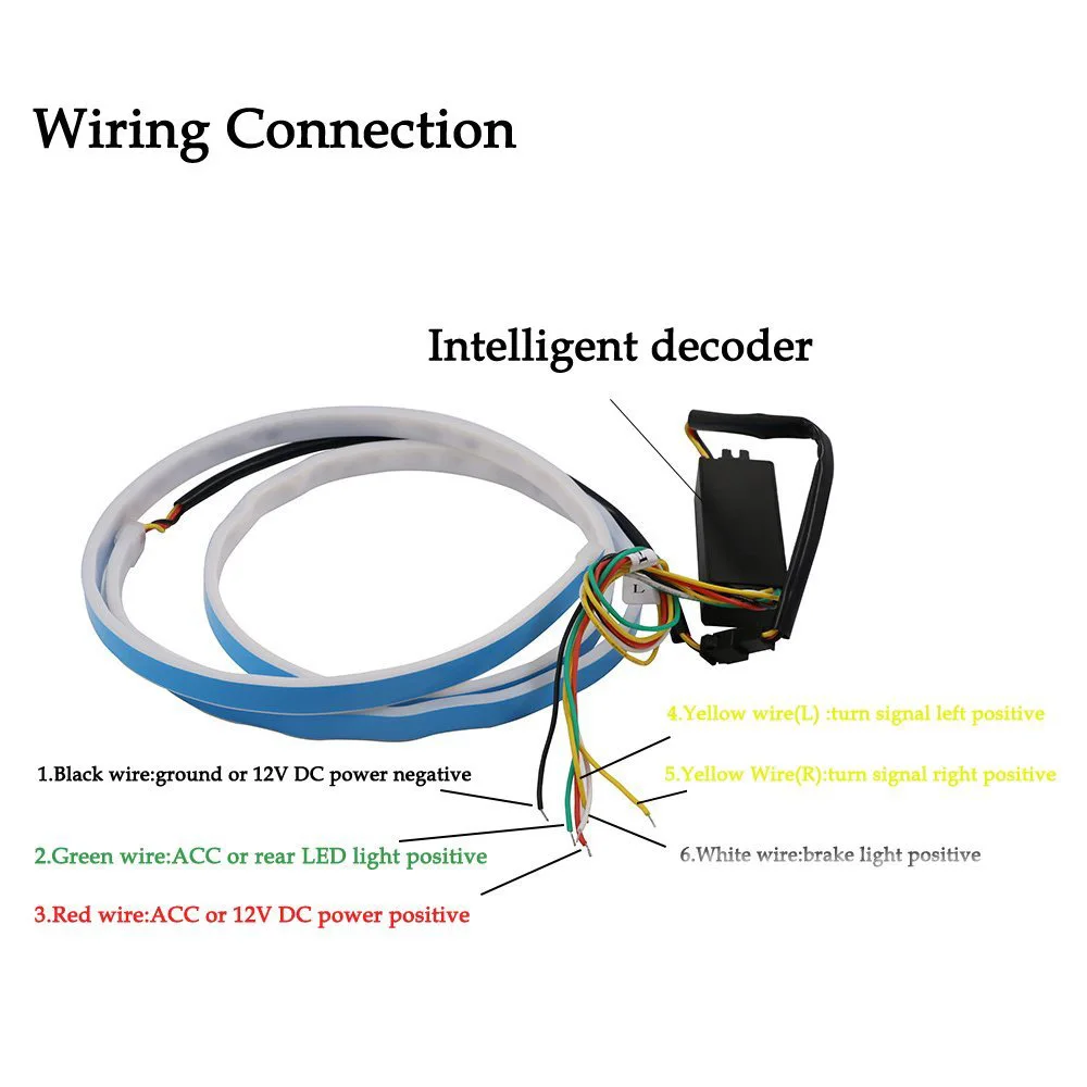 Aliexpress.com : Buy SITAILE Led 12v Truck Rear Tail Lights Led Lamp Auto  Strip Lighting Turn Signal drl Running Light Led Warning Light Car styling  from ...