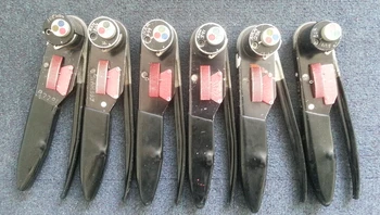 

Aviation electronic four core pressure line clamp terminal clamp 12~26AWG model M-1700A