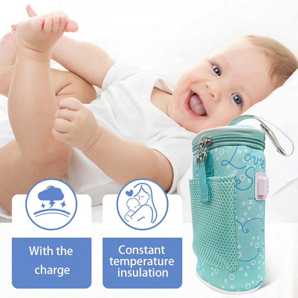 Portable Baby Milk Bottle Warmer Bag USB Infant Bottle Heater Reusable Warm Milk Tool Baby Feeding Bottle Insulation Cover Pouch Portable Baby Milk Bottle Warmer Bag USB Infant Bottle Heater Reusable Warm Milk Tool Baby Feeding Bottle Insulation Cover Pouch