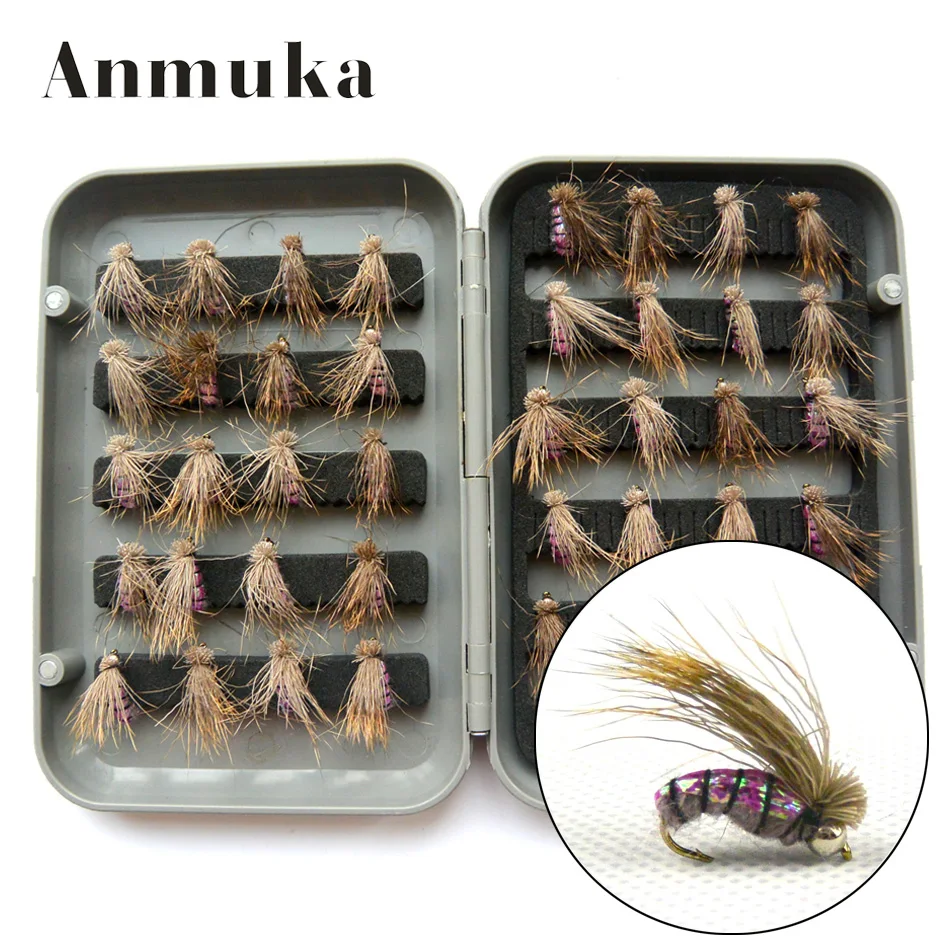 Anmuka Dry Flies Trout Various Artificial Insect Baits Tying Single