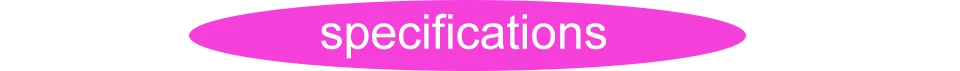 specifications