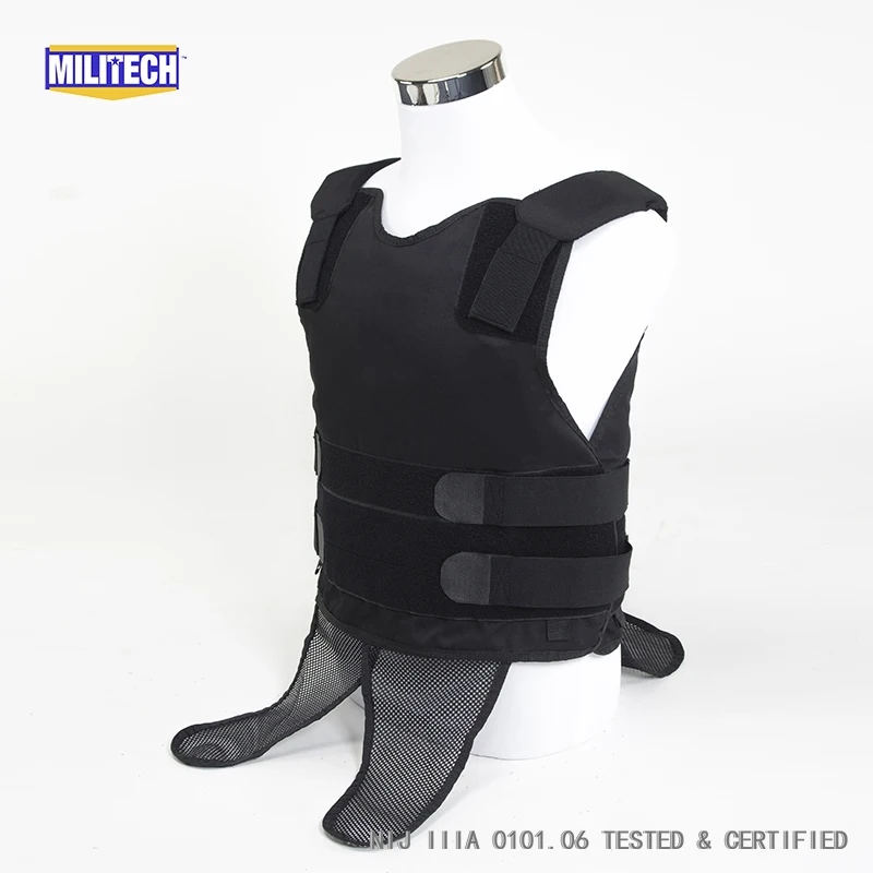 Concealable Covert Level 2+Stab Kevlar Bulletproof Vest 