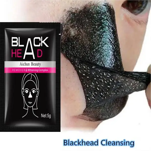 

Blackhead Remover Face Mask Nose Repair Deep Cleaning Skin Care Peel Off Masks Purifying Charcoal Black Mud Facial Beauty