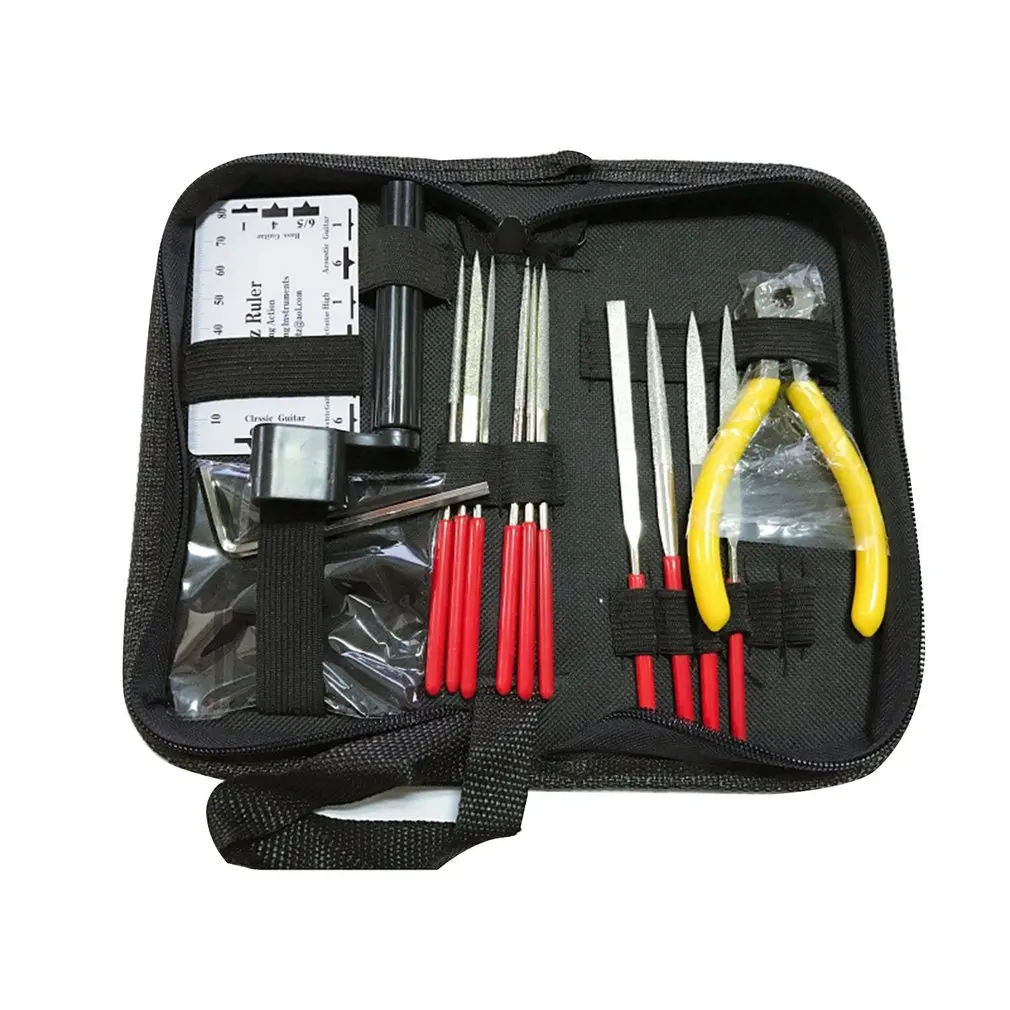 Professional Guitar Care Tool Repair Maintenance Tech Kit Set for Acoustic Electric Bass Guitar Tools Kit for Guitar Hot Sale