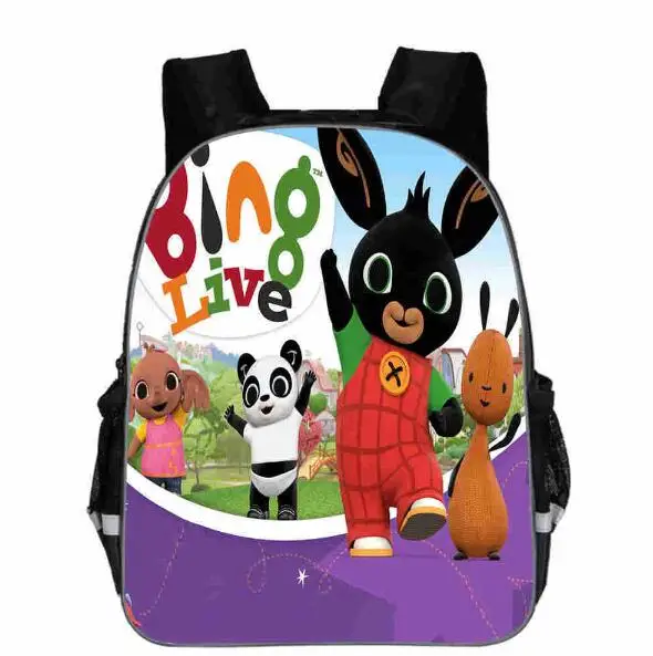  New Lovely Bear Printing Schoolbags Rabbit Cartoon Cute bing Teenage Backpack Bunny Bags for Girls  - 32979423771