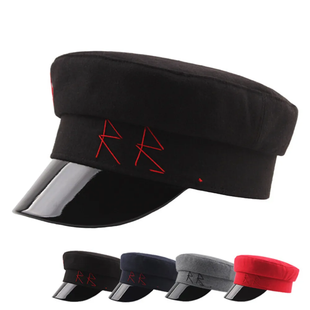 

JAYCOSIN Four Season Unisex Military Hat Solid Men Caps Vintage Fashion Casual Fitted Women Hats Sunscreen Visors April18 P30