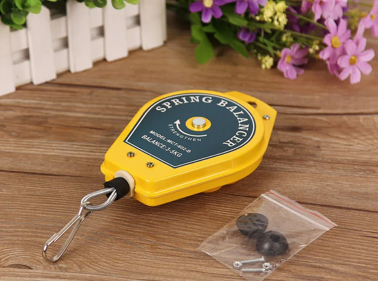 Retractable 3-5kg Range Spring Balancer Strengthen Tool Hanging for Suspension Alignment