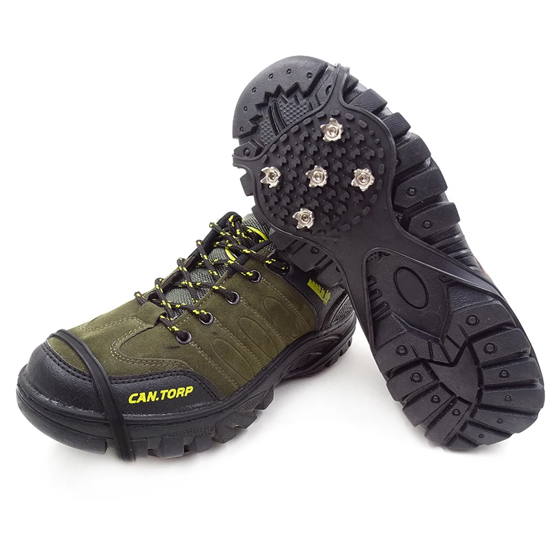 Clampons Ice Crampons универсальные Нескользящие ботинки для походов ходьбы по снегу