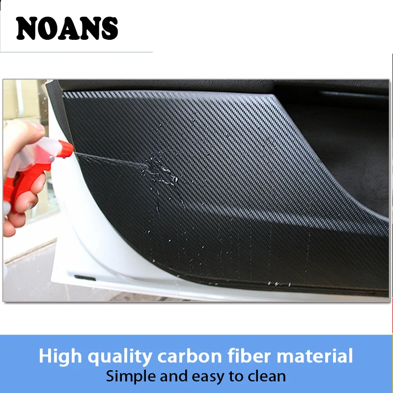 

NOANS Auto Car Door Anti Kick Pad Mat Stickers For Volkswagen VW Tiguan Polo Golf 7 MK7 Jetta 6 MK6 Passat B8 Bora Santana 2017