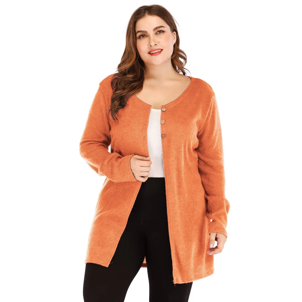 

2019 Women Causal Winter Spring Overcoat Female Plus Sizes 5XL Ruffles Big Large Button Coat Office Warm Jacket Casco Feminino