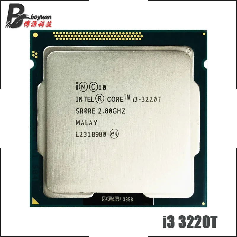 

Intel Core i3-3220T i3 3220T 2.8 GHz Dual-Core CPU Processor 3M 35W LGA 1155