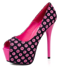 Free shipping 2015 new fashion peep toe thin heels Shoes Women flowers pumps 3 colors 626-1
