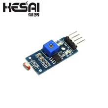 Módulo Sensor fotosensible LM393 4pin de resistencia óptica sensible, Sensor fotosensible para arduino DIY Kit