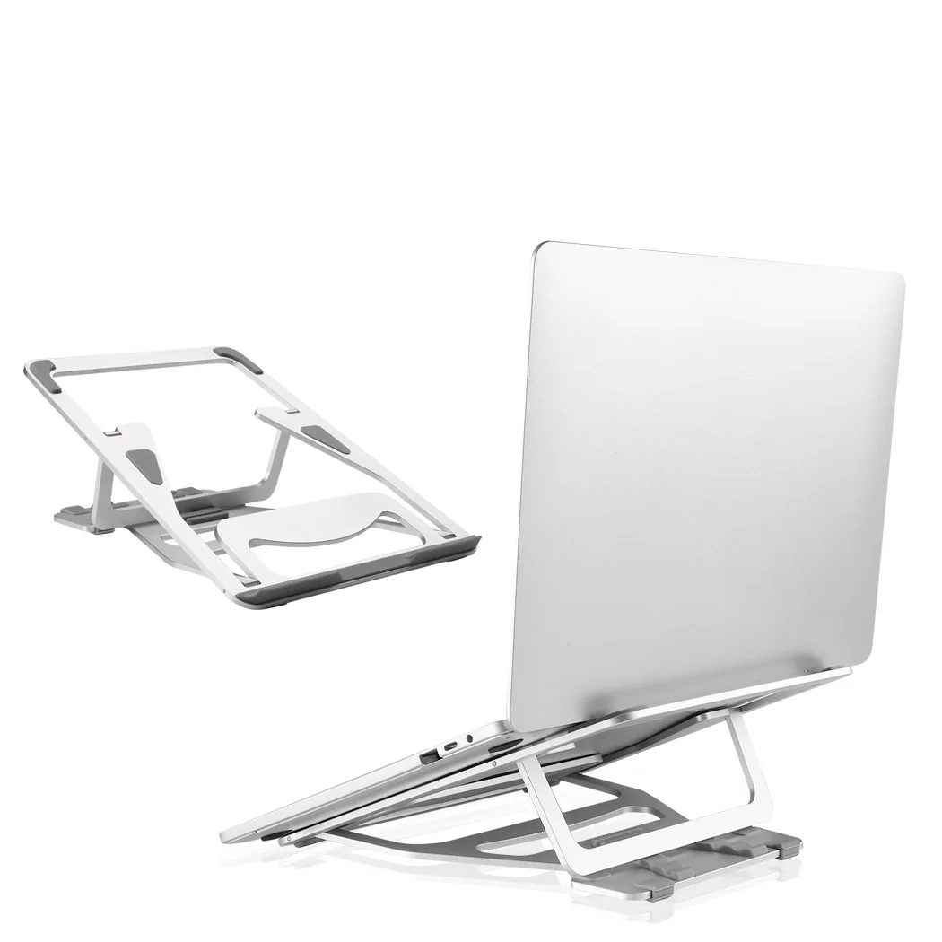 Universal Computer Laptop Stand for MacBook 12/13/15/17 inch Aluminum Cooling Portable Adjustable Stand Laptop Riser Universal Computer Laptop Stand for MacBook 12/13/15/17 inch Aluminum Cooling Portable Adjustable Stand Laptop Riser
