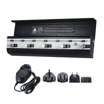 

BIYANG LiveMaster Series LM-7 Mainframe Unit Guitar Effects Modular Board Platform Supports 8 Preset Combination Effects