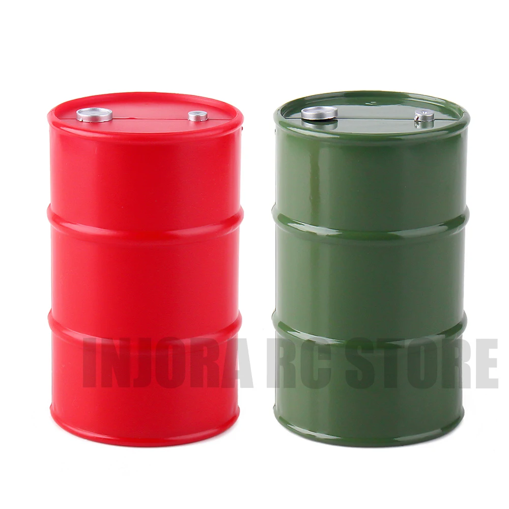 1PCS Plastic Oil Drum for 1/10 RC Crawler Car Decoration Parts Axial SCX10 90046 D90 D110 TF2