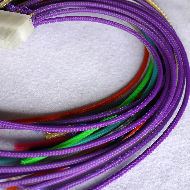 3 мм Тесная Плетеный ПЭТ расширения высокой плотности Обшивка 3/5/10 м - Цвет: Фиолетовый