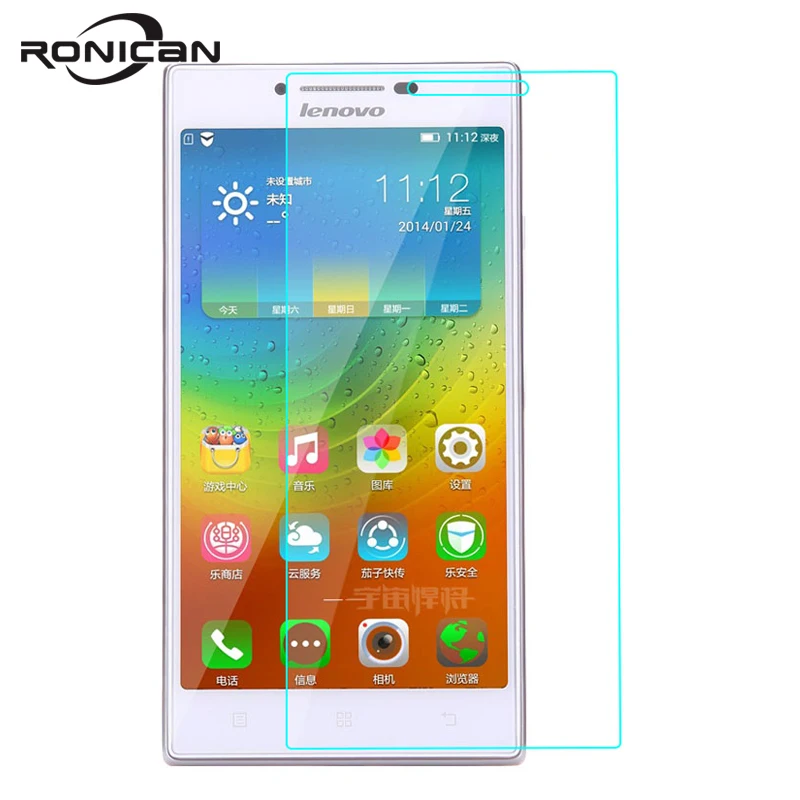 

For Lenovo P70 p70a Tempered Glass Screen Protector 0.26MM 9H Safety Protective Film On P70-T Dual Sim TD-LTE pelicula de vidro