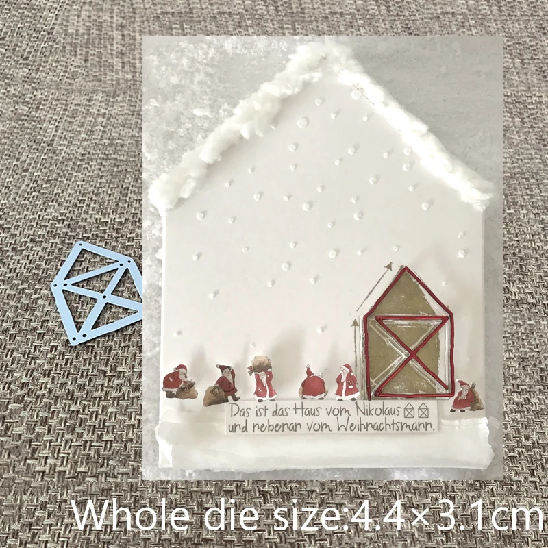 

New Design Craft Metal Cutting Die cut dies lovely little house decoration scrapbook Album Paper Card Craft Embossing die cuts