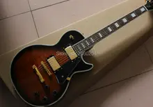 New Custom Shop guitar Reverse Burst color Flame maple top High-quality musical instruments oem electric guitar New Custom Shop guitar Reverse Burst color Flame maple top High-quality musical instruments oem electric guitar