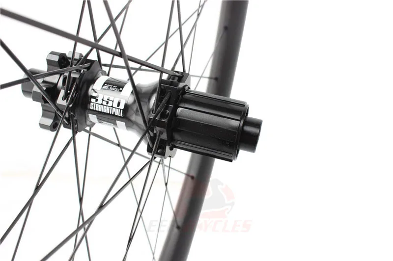 30mm x 33mm asymmetric mtb carbon wheel set dt 350s