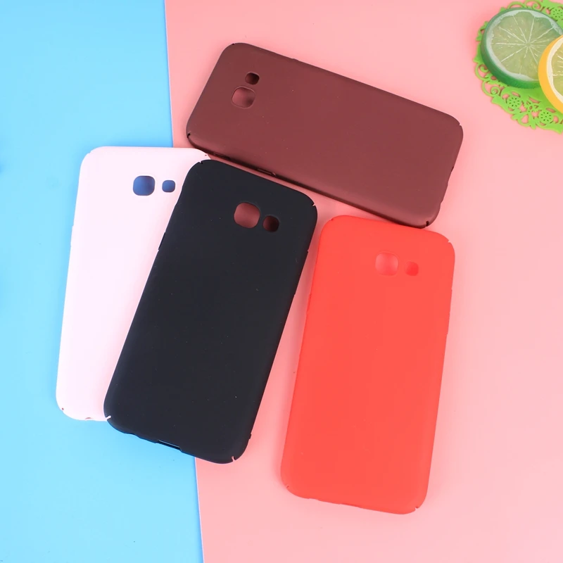 Ультратонкий чехол ярких цветов для funda samsung A5 2017 A7 cubierta transparente carcasa con tapa a5 силикон