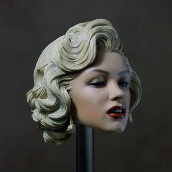 

1/6 Scale Head Sculpt Gentleman Love beauty Marilyn Monroe Head Female Head Carving Woman Headplay f 12" Action Figure Body Toys