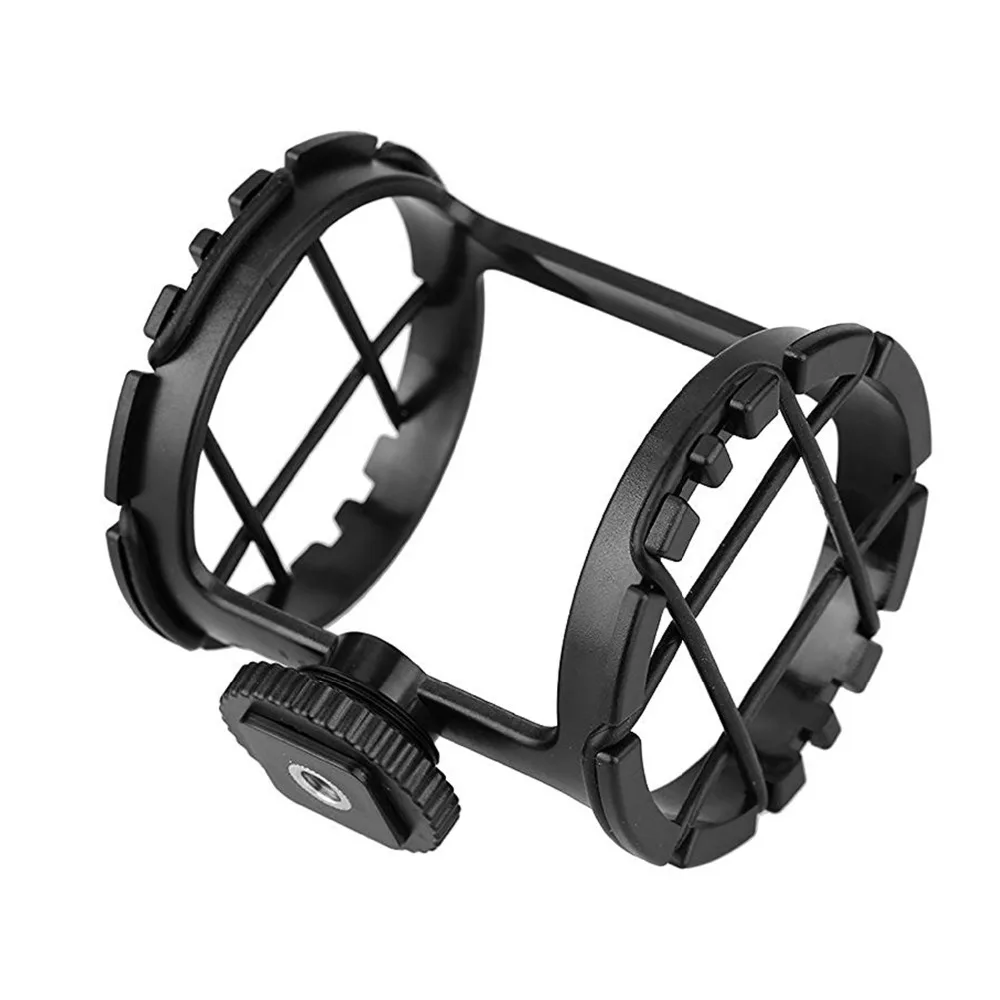 BY-C03 Camera Shoe Shockmount For Microphone 1 to 2 in Diameter Microphone Holder Mic Stand Shockmount Accessories (2)