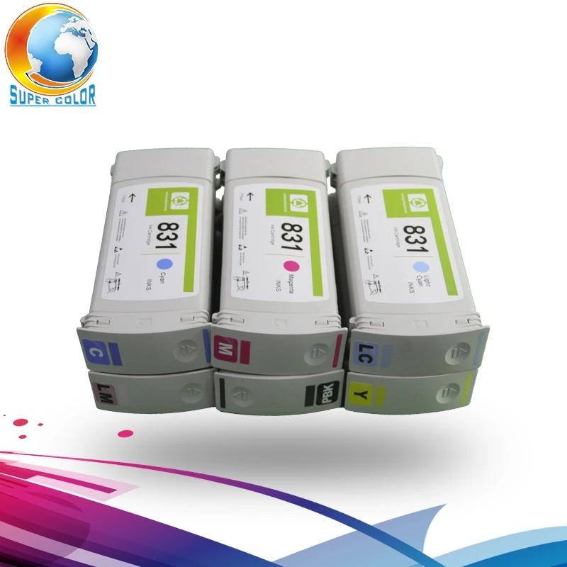 7 colors For hp 831 Original Compatible Ink Cartridge For HP Latex 310 330 360 With Original