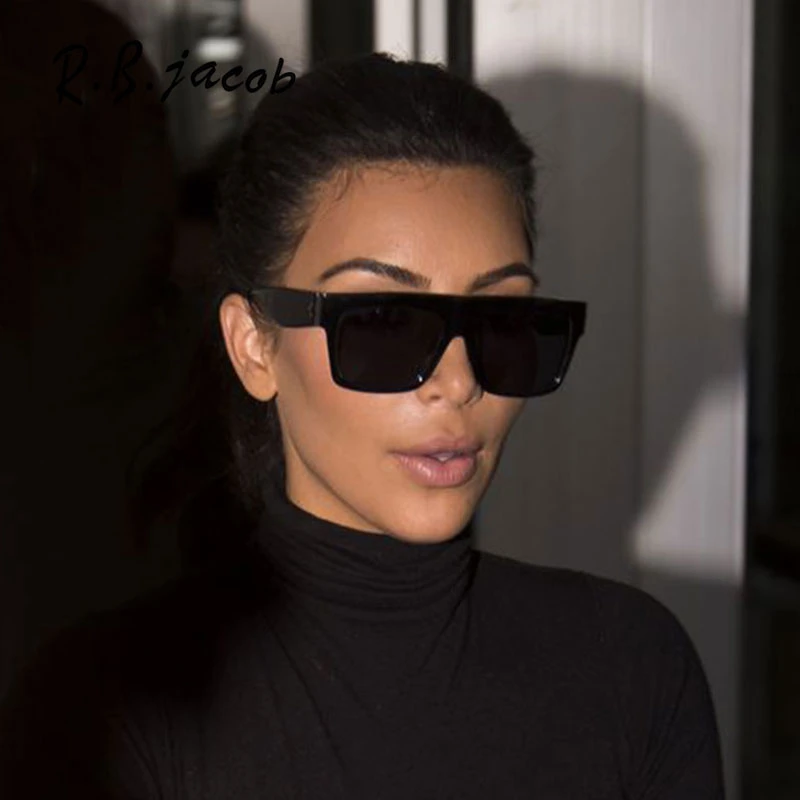 Square Celebrity Italia marca famoso Kim Kardashian Gafas de sol señora UV400 mujeres hombres Sol Gafas 50 s femenino|kim kardashian sunglasses|men sunmens sun glasses - AliExpress