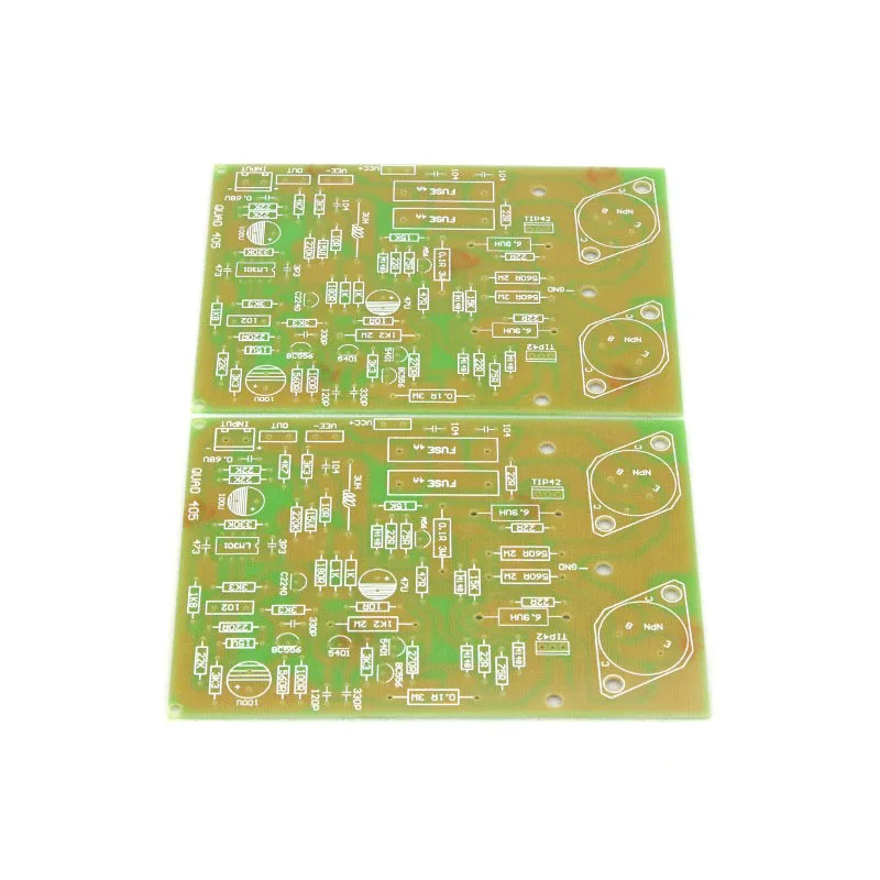 SUQIYA Replica QUAD405 gold seal усилитель мощности платы PCB AMP (пара)|Усилители мощности| |