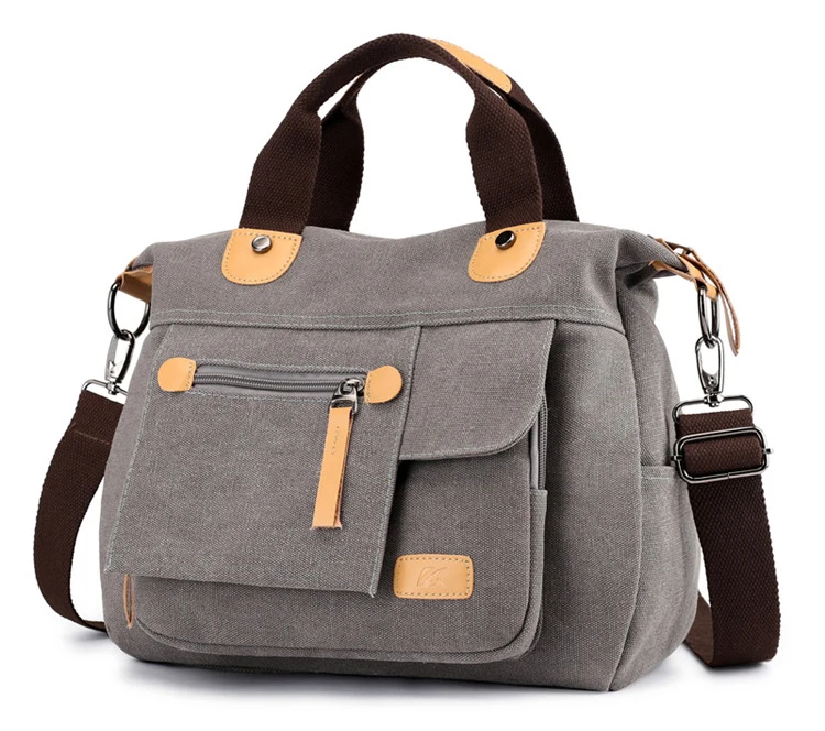 Бренд KVKY, повседневная женская сумка-тоут на плечо, сумки из парусины, сумки на плечо, сумка-мессенджер, сумка-портфель
