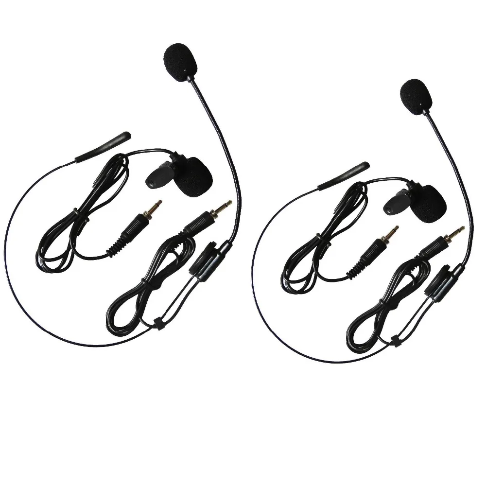 4ch vhf handheld&headset microphone