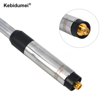 

kebidumei Dual Band Antenna Handheld Telescopic Radio Antenna SMA-Female RH770 for BAOFEN 144MHz/430MHz