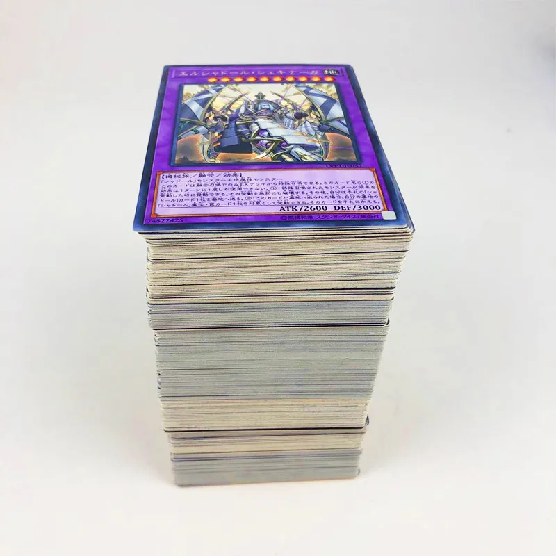 110pcs/set Anime Japan Yu Gi Oh Game Cards Carton Yugioh Game Cards  Yu-Gi-Oh Cards Collection For Fun With Japan  LegendaryToys