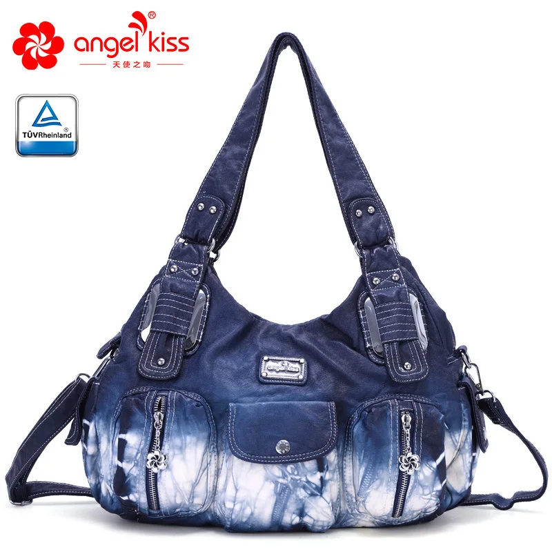 

Angel Kiss Handbags for Women Bag Roomy Multiple Pockets Street Ladies PU Tote Single Shoulder Bag 8420Z
