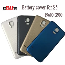SzHAIyu корпус батареи для samsung Galaxy S3 S4 S5 i9300 i9500 i9505 i9600 G900 задняя крышка чехол Задняя Дверь Замена корпуса