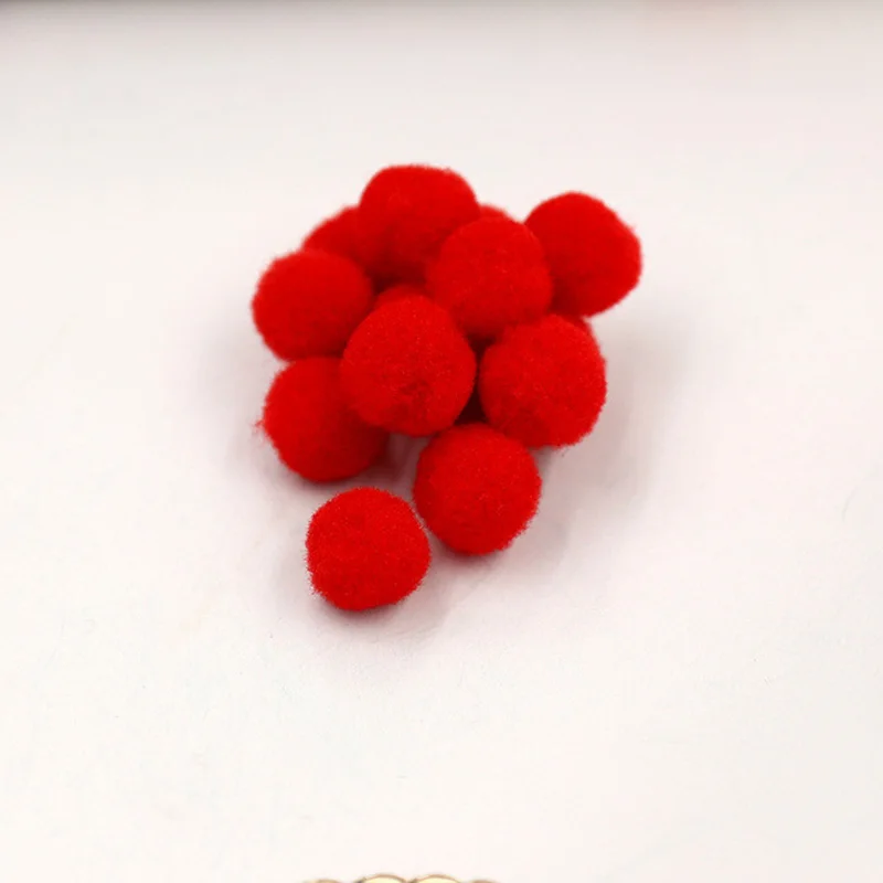 500 шт 10 мм цветной круглый шарик из шерстяного войлока s Pom Poms для Diy девушек вечерние принадлежности Свадебные украшения шарик из шерстяного войлока аксессуары