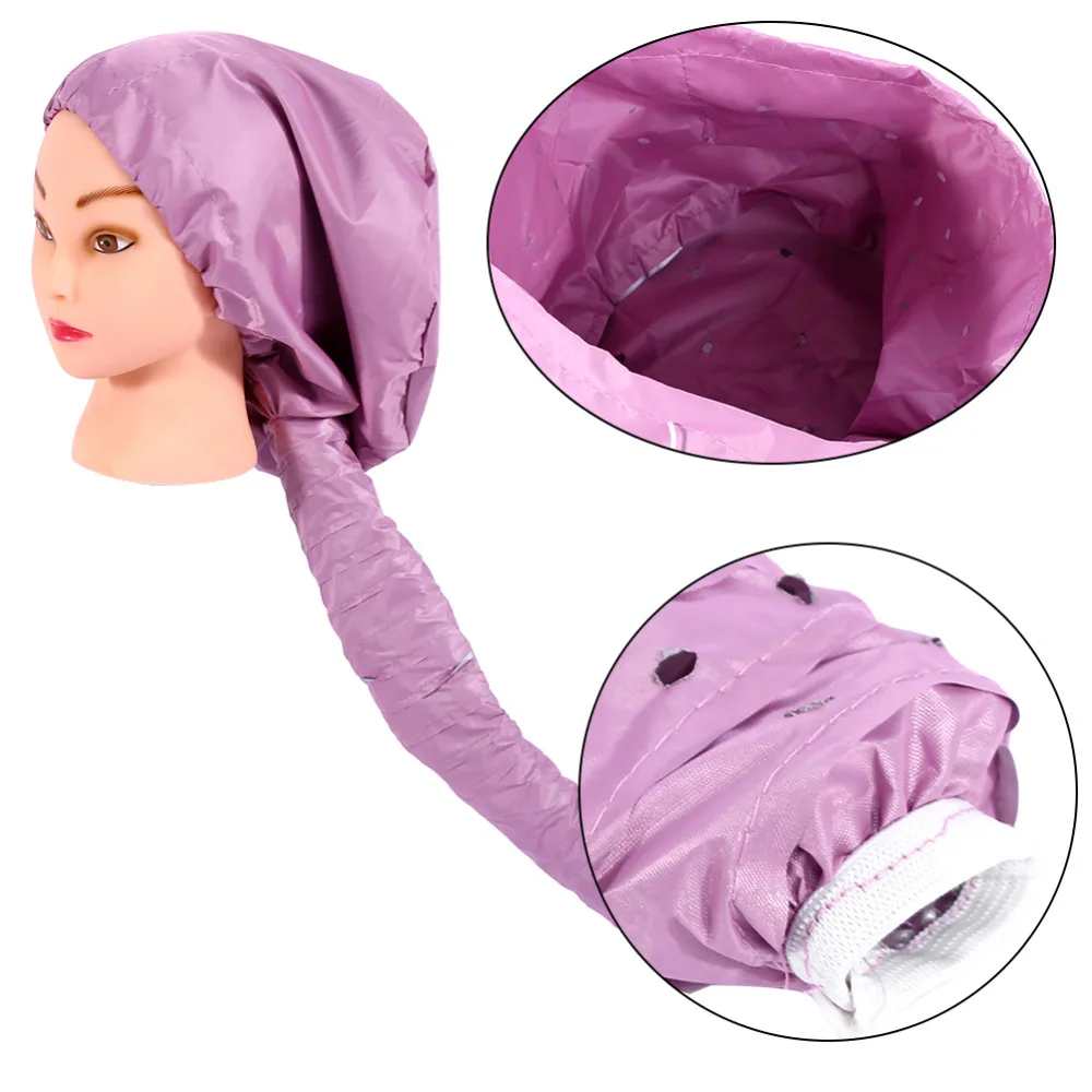 

Portable Soft Hair Drying Salon Cap Bonnet Attachment Haircare Hair Drying Towel Fast Dryer Cap Hairdressing Tool 2 Colors