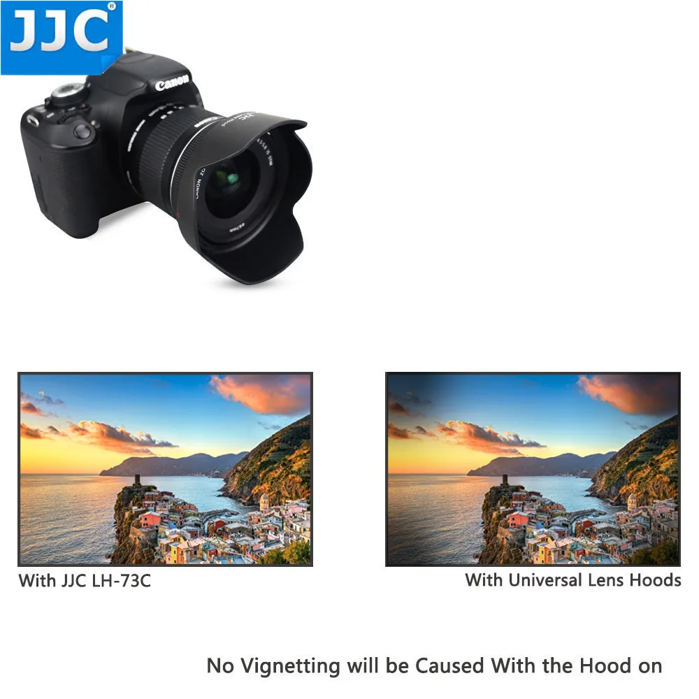 Бленда для объектива камеры JJC Canon 10 18 мм f/4 5 6 IS STM заменяет на другие модели с